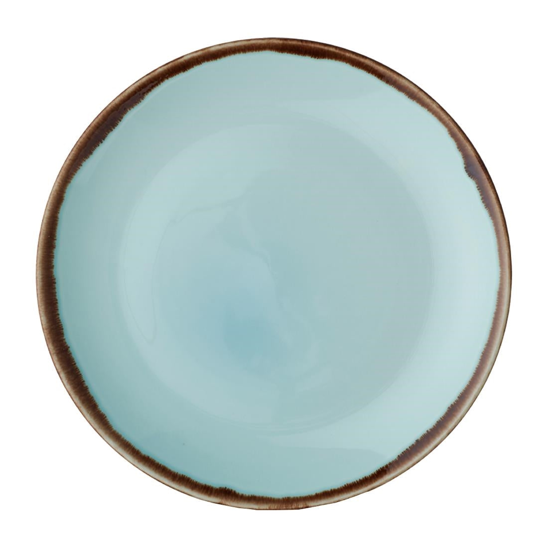 FX163 Dudson Harvest Coupe Plates Turquoise 260mm (Pack of 12) JD Catering Equipment Solutions Ltd