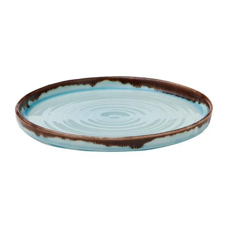 FX169 Dudson Harvest Walled Plates Turquoise 210mm (Pack of 6) - JD Catering Equipment Solutions Ltd