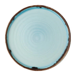 FX169 Dudson Harvest Walled Plates Turquoise 210mm (Pack of 6) - JD Catering Equipment Solutions Ltd