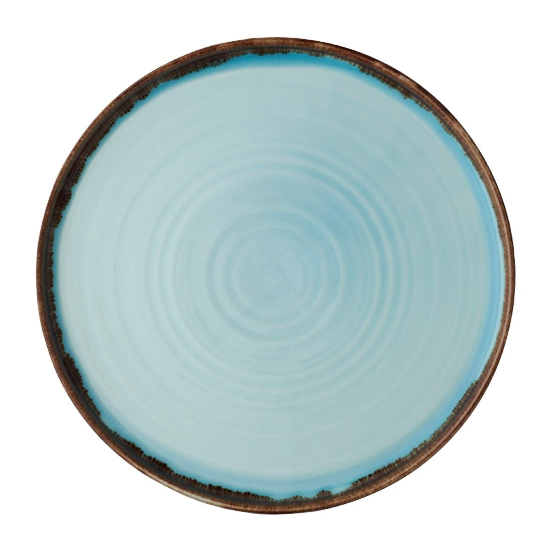 FX170 Dudson Harvest Walled Plates Turquoise 260mm (Pack of 6) JD Catering Equipment Solutions Ltd