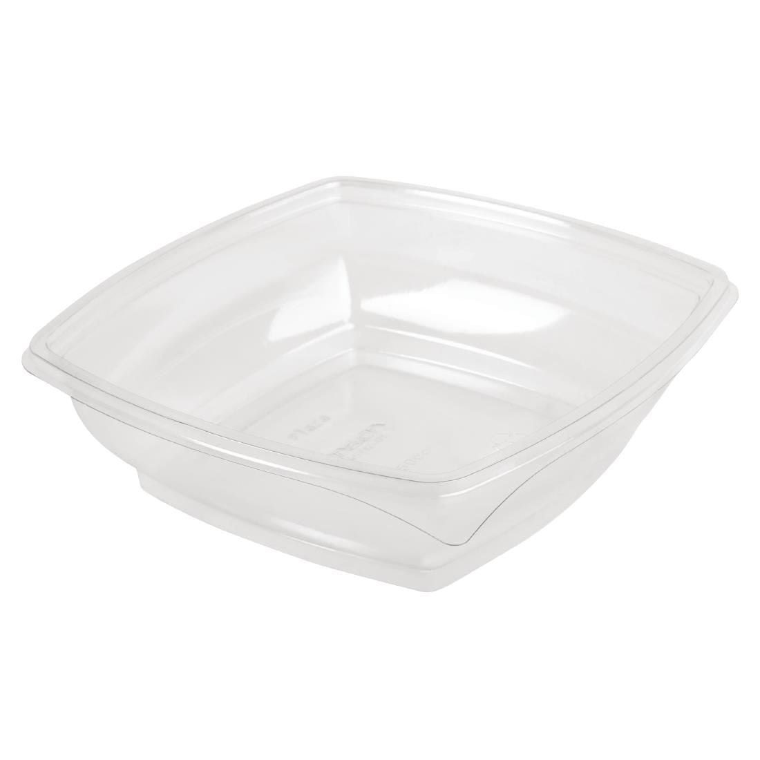 Faerch Plaza Clear Recyclable Deli Containers Base Only (Pack of 500) JD Catering Equipment Solutions Ltd