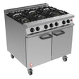 DK940 Falcon 6 Burner Dominator Plus Natural/LPG Oven Range G3101 - JD Catering Equipment Solutions Ltd