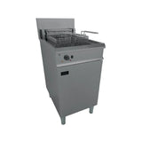 Falcon Chieftain Single Pan, Twin Basket Fryer, Standing Electric Fryer E1838X - JD Catering Equipment Solutions Ltd