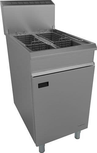 Falcon Chieftain Twin Tank Twin Basket Free Standing Gas Fryer G1848X JD Catering Equipment Solutions Ltd
