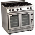 Falcon Dominator 6 Burner Convection Natural/LPG Oven Range G2102 JD Catering Equipment Solutions Ltd
