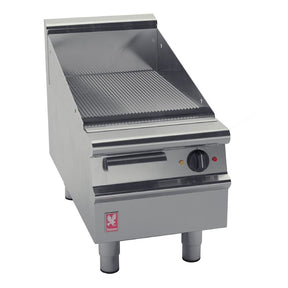 Falcon Dominator Plus 400mm Wide Ribbed Griddle E3441R JD Catering Equipment Solutions Ltd