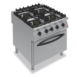 Falcon F900 Four Burner Oven Range Natural/LPG G9184 - JD Catering Equipment Solutions Ltd