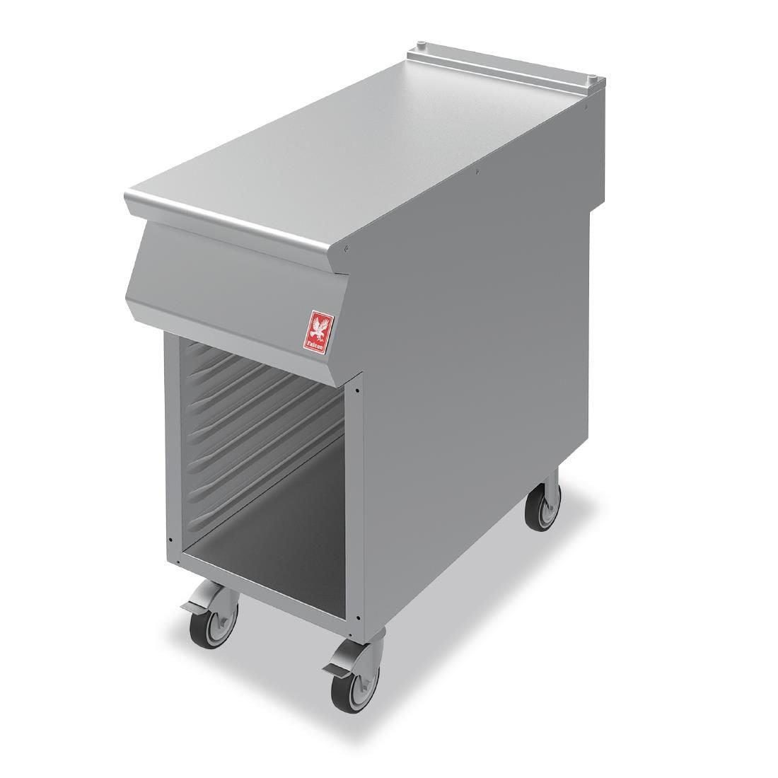Falcon F900 Open Cabinet With Pressed Runners on Castors N941 JD Catering Equipment Solutions Ltd