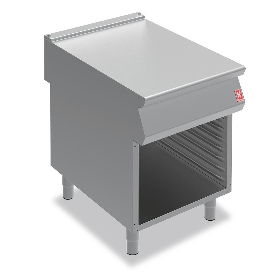 Falcon F900 Open Cabinet With Pressed Runners on Legs JD Catering Equipment Solutions Ltd