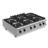 Falcon F900 Six Burner Countertop Boiling Hob Natural/LPG G90126 - JD Catering Equipment Solutions Ltd