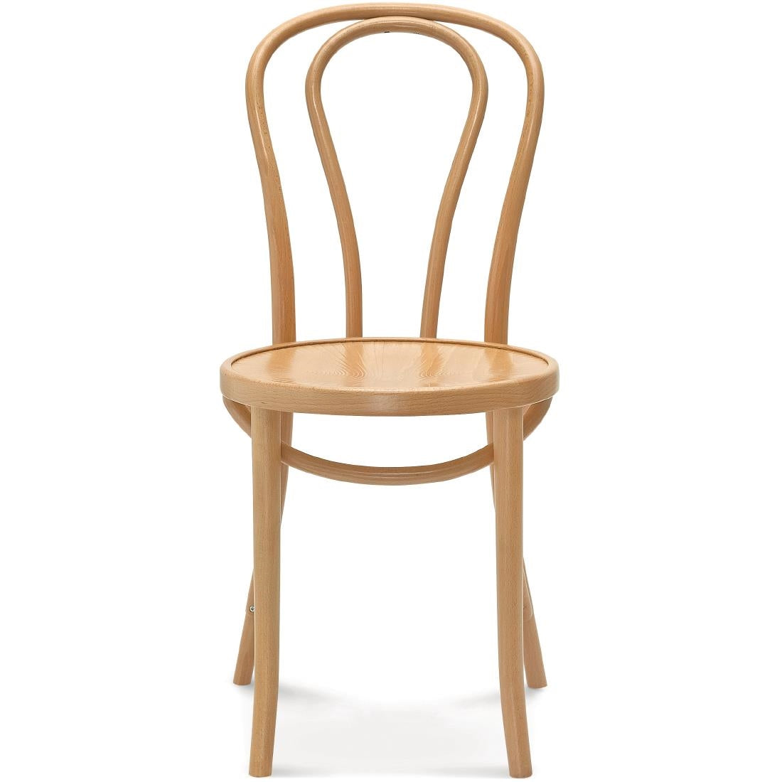 Fameg Bentwood Bistro Sidechair Natural (Pack of 2) JD Catering Equipment Solutions Ltd