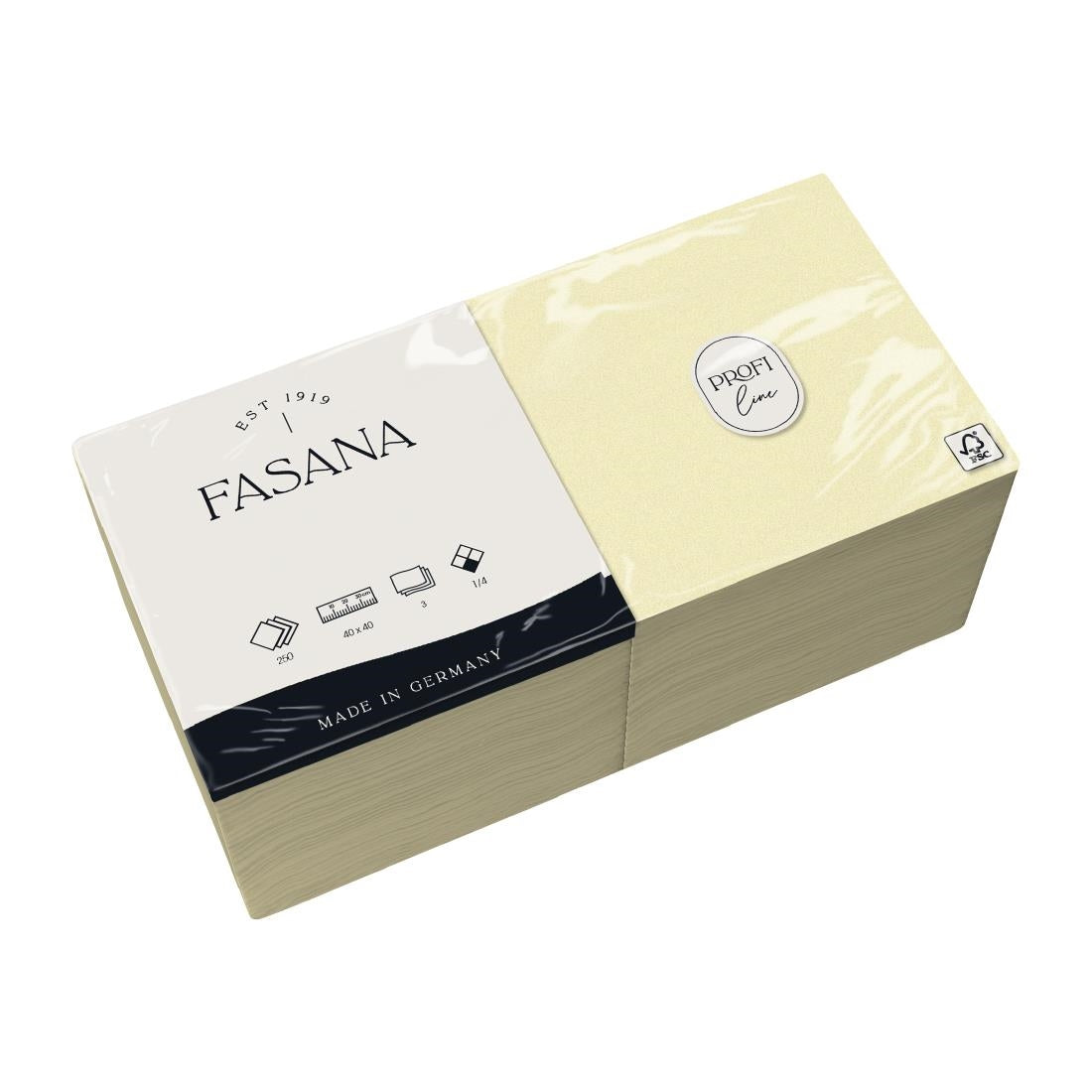 Fasana Dinner Napkins 400mm (Pack of 1000) JD Catering Equipment Solutions Ltd