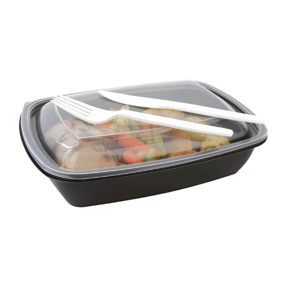 Fastpac Medium Rectangular Food Containers 900ml / 32oz JD Catering Equipment Solutions Ltd