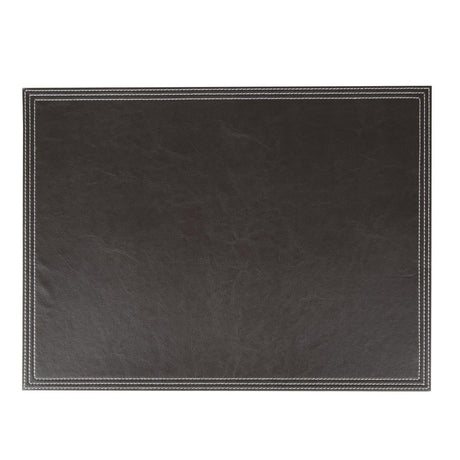 Faux Leather Large Placemat JD Catering Equipment Solutions Ltd