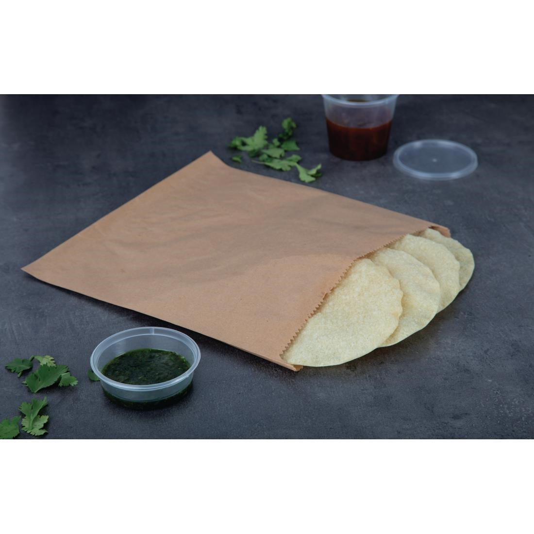 Fiesta Brown Paper Counter Bags (Pack of 1000) JD Catering Equipment Solutions Ltd