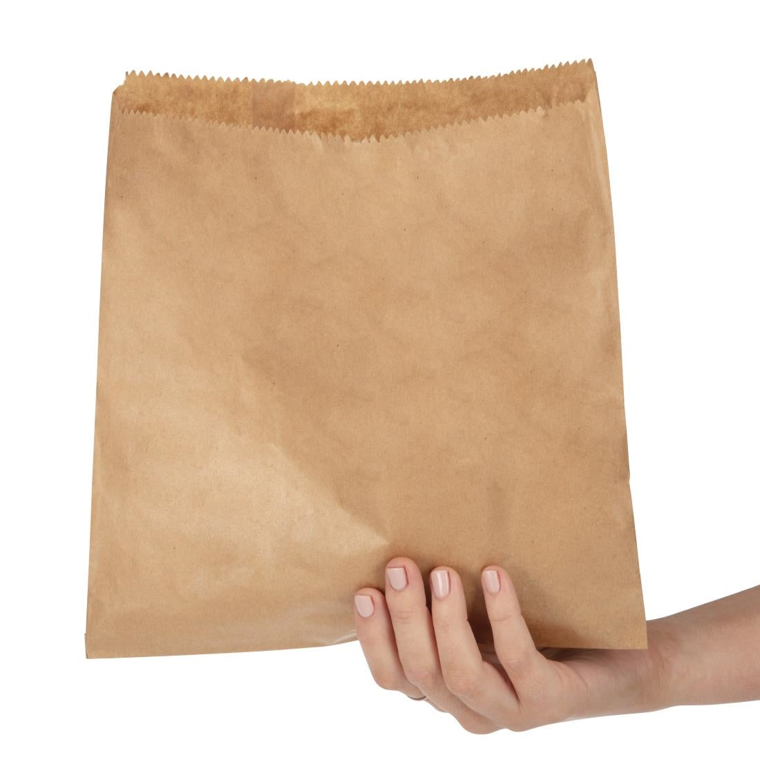 Fiesta Brown Paper Counter Bags (Pack of 1000) JD Catering Equipment Solutions Ltd