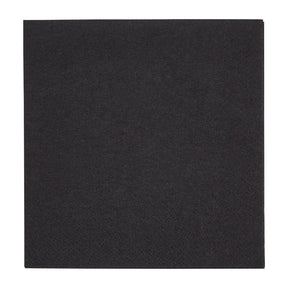 Fiesta Cocktail Napkins Black 240mm (Pack of 4000) JD Catering Equipment Solutions Ltd