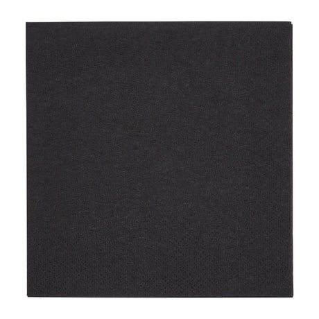 Fiesta Cocktail Napkins Black 240mm (Pack of 4000) JD Catering Equipment Solutions Ltd