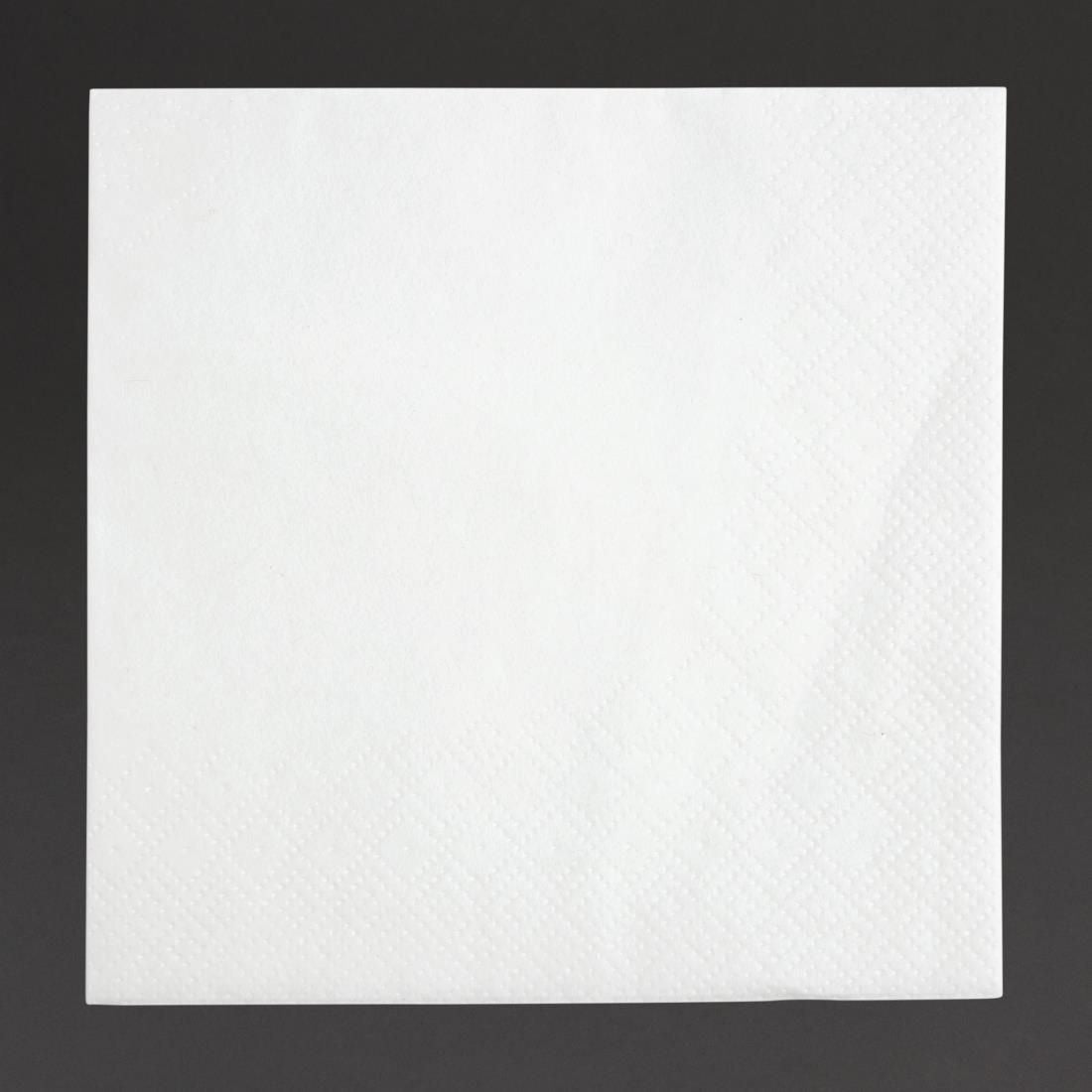 Fiesta Cocktail Napkins White 240mm (Pack of 4000) JD Catering Equipment Solutions Ltd