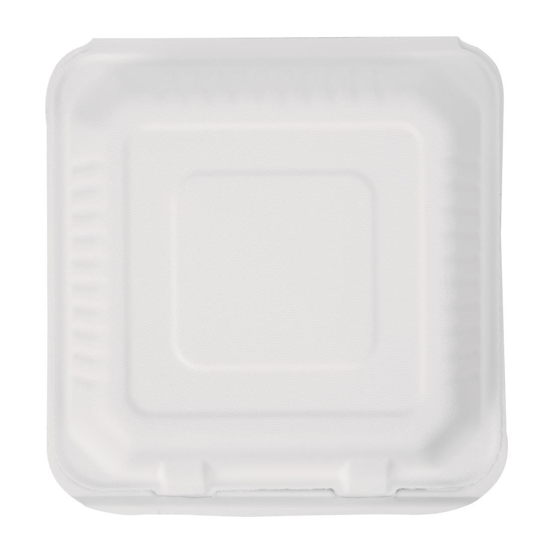 Fiesta Compostable Bagasse Hinged Food Containers 223/236mm (Pack of 200) JD Catering Equipment Solutions Ltd