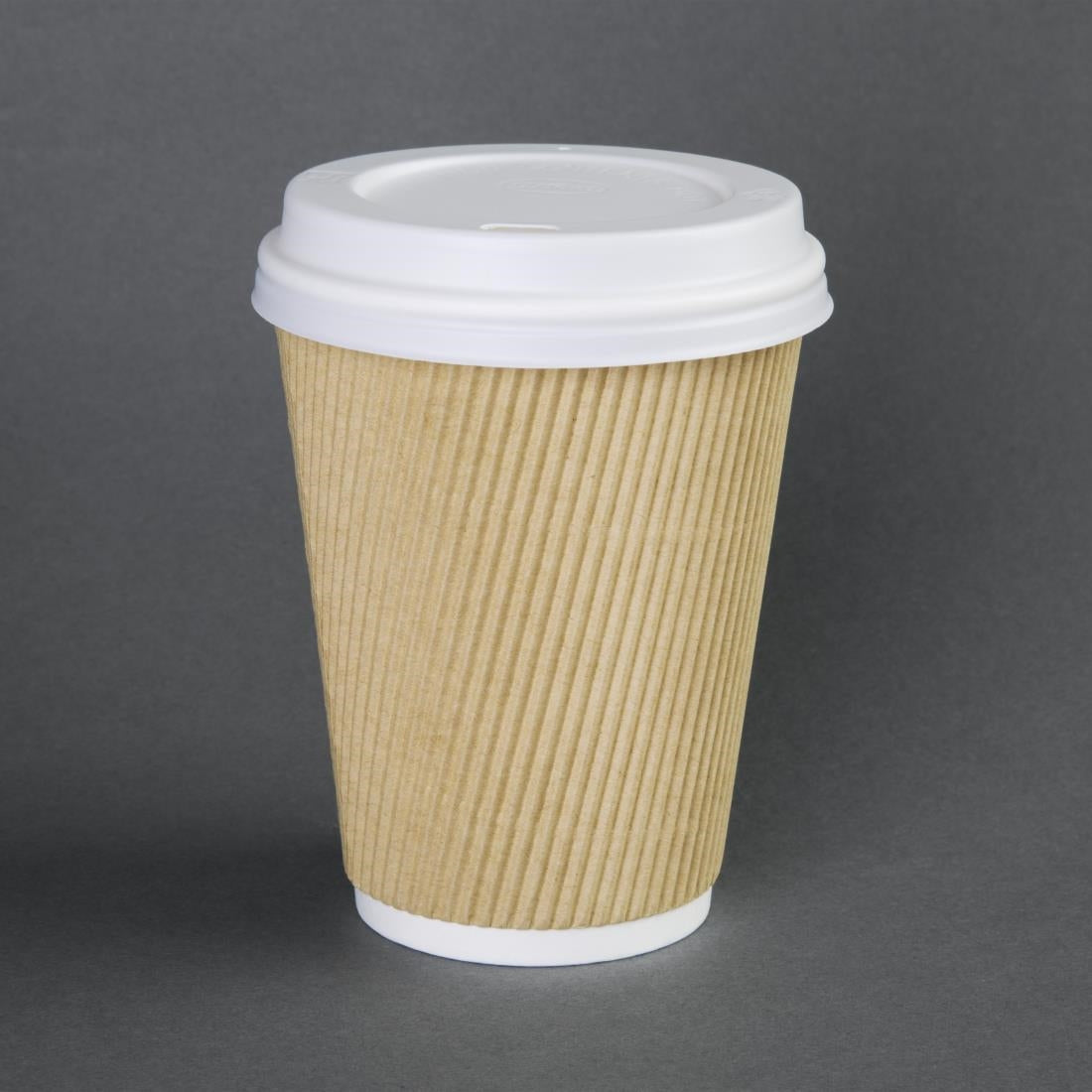 Fiesta Disposable Coffee Cup Lids White 225ml / 8oz (Pack of 50) JD Catering Equipment Solutions Ltd