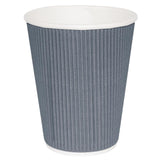 Fiesta Disposable Coffee Cups Ripple Wall 225ml / 8oz JD Catering Equipment Solutions Ltd