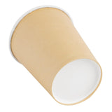 Fiesta Disposable Coffee Cups Single Wall Kraft JD Catering Equipment Solutions Ltd