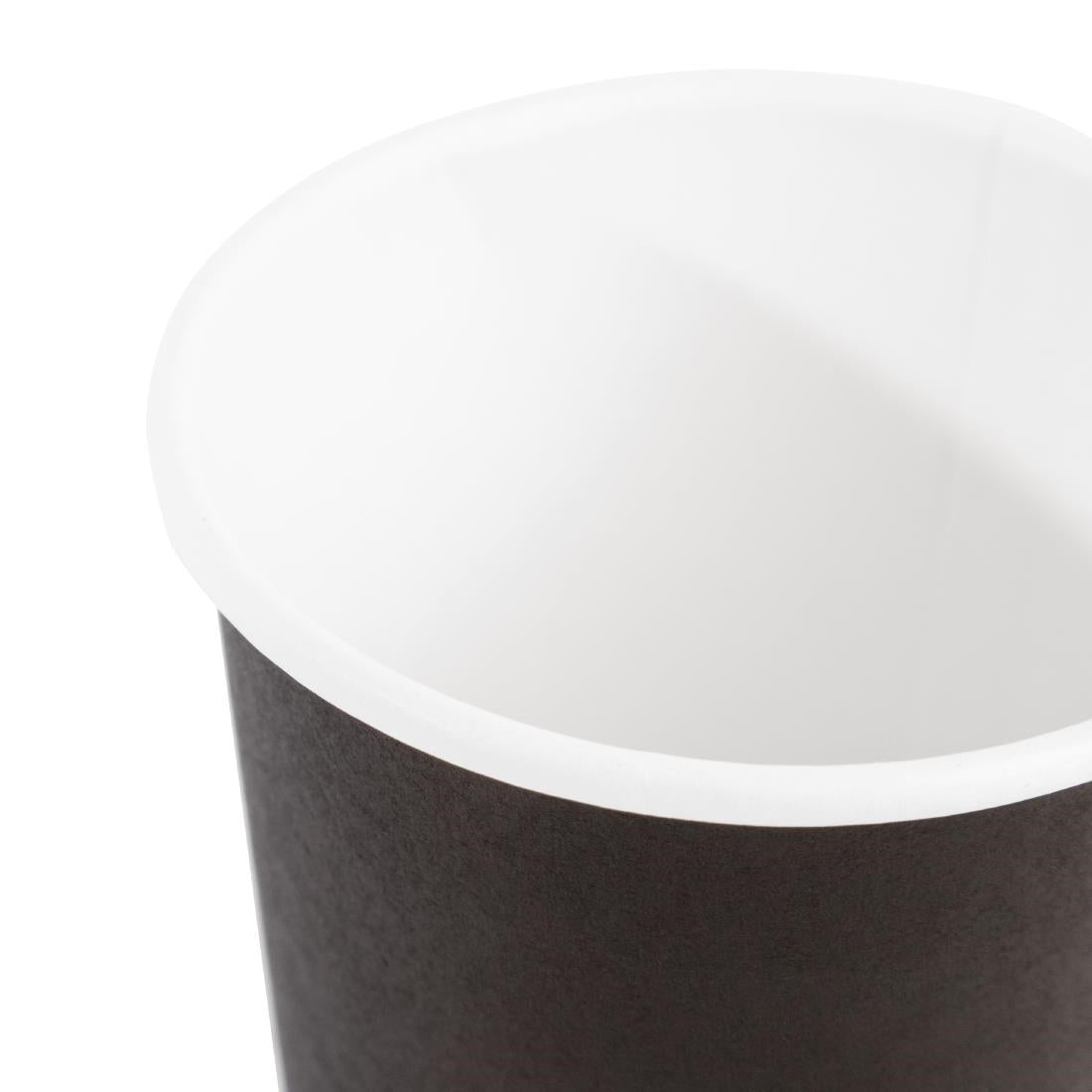 Fiesta Disposable Espresso Cups Single Wall Black 112ml / 4oz JD Catering Equipment Solutions Ltd