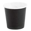 Fiesta Disposable Espresso Cups Single Wall Black 112ml / 4oz JD Catering Equipment Solutions Ltd