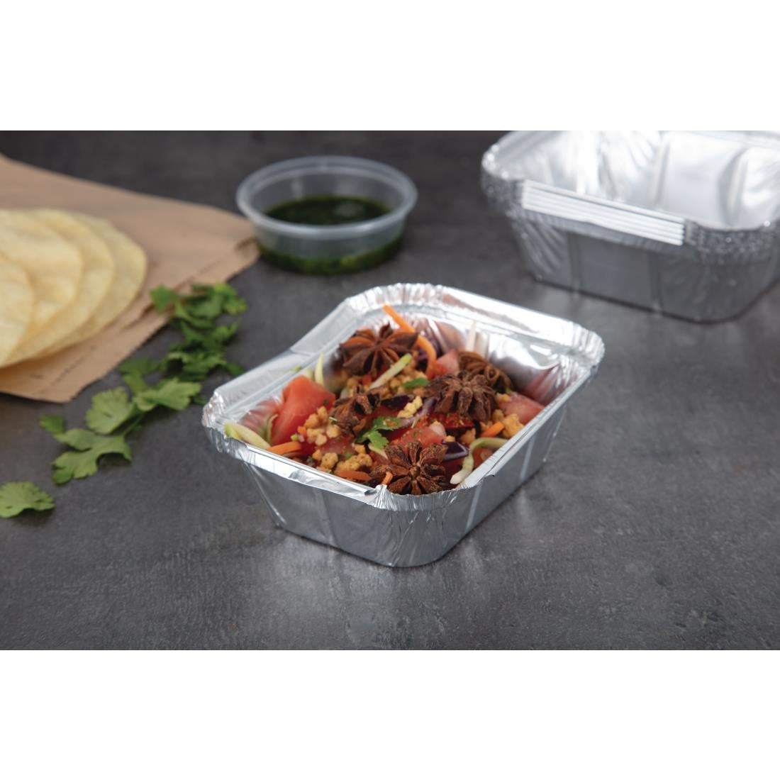 Fiesta Foil Containers Small 260ml / 9oz (Pack of 1000) JD Catering Equipment Solutions Ltd