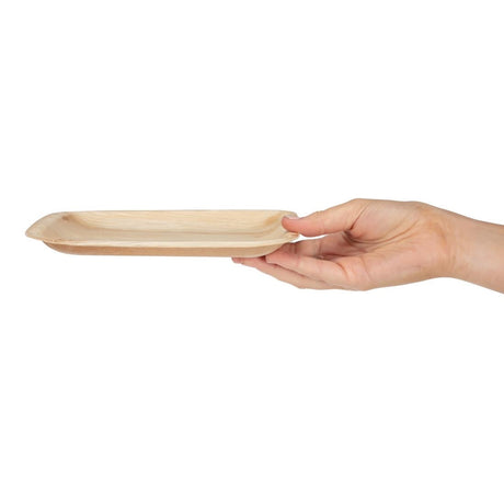 Fiesta Green Biodegradable Palm Leaf Plates (Pack of 100) JD Catering Equipment Solutions Ltd