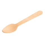 Fiesta Green Biodegradable Wooden Teaspoons (Pack of 100) JD Catering Equipment Solutions Ltd