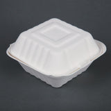 Fiesta Green Compostable Bagasse Burger Boxes (Pack of 500) JD Catering Equipment Solutions Ltd