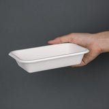 Fiesta Green Compostable Bagasse Food Trays 16oz (Pack of 50) JD Catering Equipment Solutions Ltd