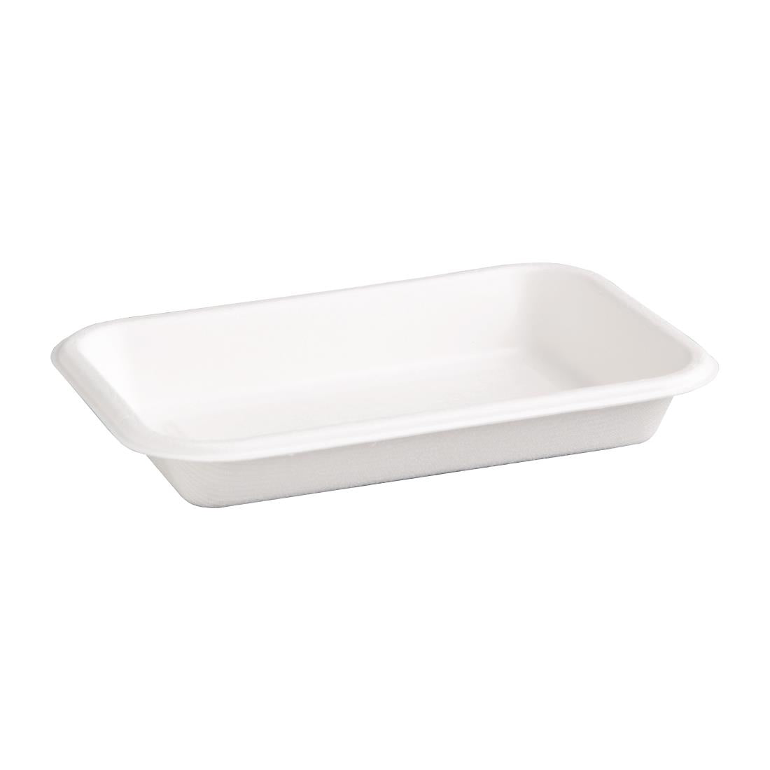 Fiesta Green Compostable Bagasse Food Trays (Pack of 50) JD Catering Equipment Solutions Ltd