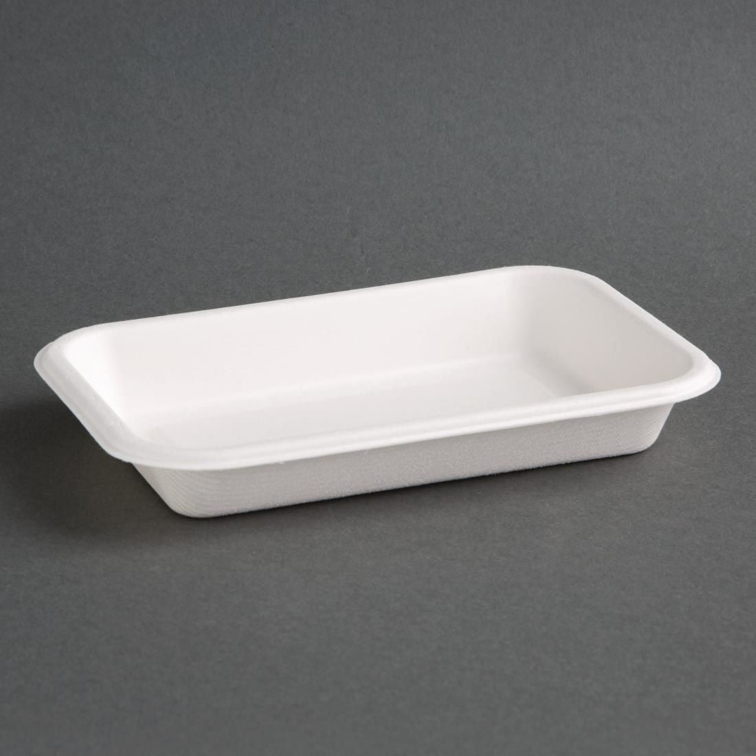 Fiesta Green Compostable Bagasse Food Trays (Pack of 50) JD Catering Equipment Solutions Ltd