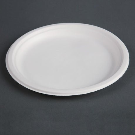 Fiesta Green Compostable Bagasse Plates Round (Pack of 50) JD Catering Equipment Solutions Ltd