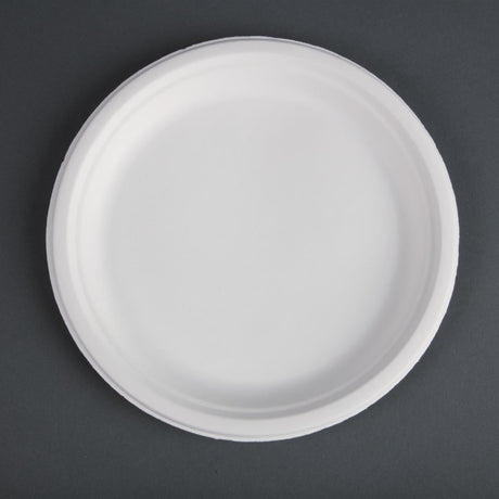 Fiesta Green Compostable Bagasse Plates Round (Pack of 50) JD Catering Equipment Solutions Ltd