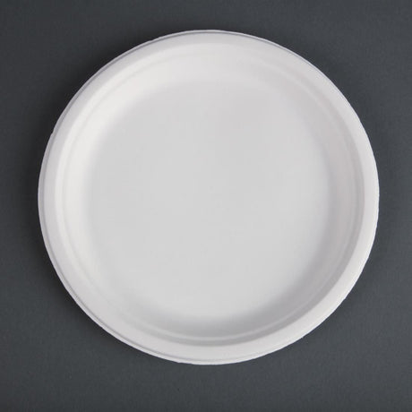 Fiesta Green Compostable Bagasse Plates Round (Pack of 50) JD Catering Equipment Solutions Ltd