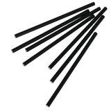 Fiesta Green Compostable Paper Cocktail Stirrer Straws Black (Pack of 250) JD Catering Equipment Solutions Ltd