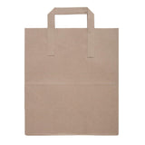 Fiesta Green Recycled Brown Paper Carrier Bags (Pack of 250) JD Catering Equipment Solutions Ltd