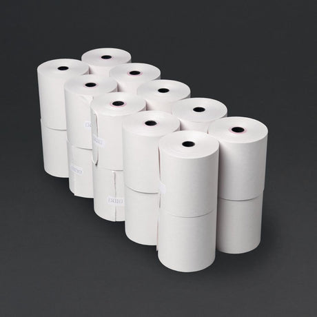 Fiesta Non-Thermal 2ply Till Roll 76 x 71mm (Pack of 20) JD Catering Equipment Solutions Ltd