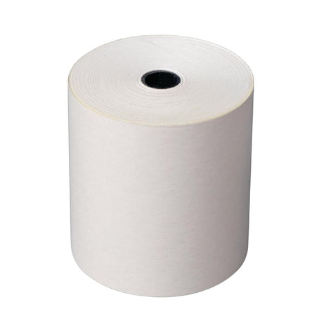 Fiesta Non-Thermal 2ply White and Yellow Till Roll 76 x 70mm (Pack of 20) JD Catering Equipment Solutions Ltd