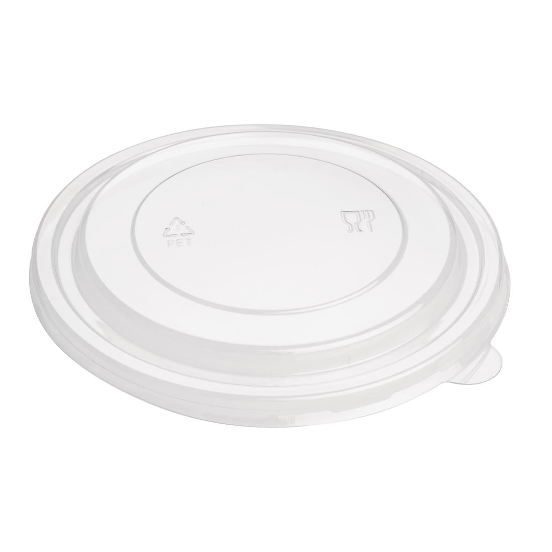 Fiesta PET Round Salad Bowl Lids (Pack of 300) JD Catering Equipment Solutions Ltd