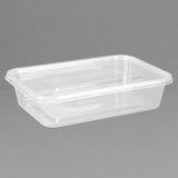 Fiesta Plastic Microwavable Containers With Lid (Pack of 250) JD Catering Equipment Solutions Ltd