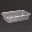 Fiesta Plastic Microwavable Containers With Lid (Pack of 250) JD Catering Equipment Solutions Ltd