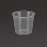 Fiesta Plastic Microwavable Deli Pots (Pack of 100) JD Catering Equipment Solutions Ltd