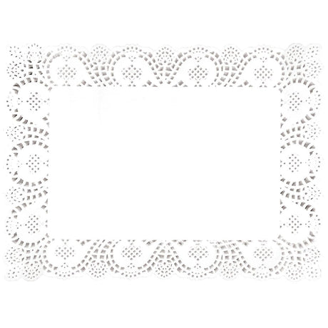 Fiesta Rectangular Paper Doilies 400mm (Pack of 250) JD Catering Equipment Solutions Ltd