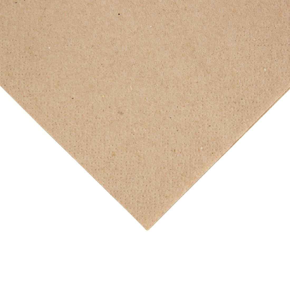 Fiesta Recycled Kraft Cocktail Napkins 240mm (Pack of 4000) JD Catering Equipment Solutions Ltd