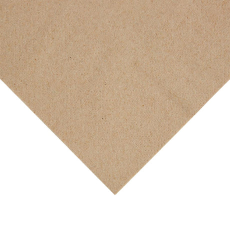 Fiesta Recycled Kraft Lunch Napkins 330mm (Pack of 2000) JD Catering Equipment Solutions Ltd